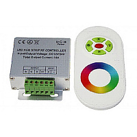 Контроллер LN-RF5B-Sens White (RGB, 12/24V,180/360W, ПДУ) сенсорное кольцо