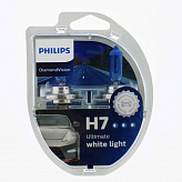 Галогенная лампа головного света H7 Philips Diamond Vision 5000K 12V 55W PX26d 12972DVS2 2шт