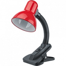 Настольная лампа Navigator NDF-C011-60W-R-E27 прищепка, красный