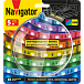 Комплект светодиодной ленты Navigator NLS-SET-04 (12V, 60led/m, RGB, 5м, контроллер, блок питания, IP20) 95146