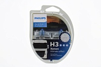 Галогенная лампа головного света H3 Philips MasterDuty BlueVision 3500K 24V 70W PK22s 13336MDBVS2 2шт