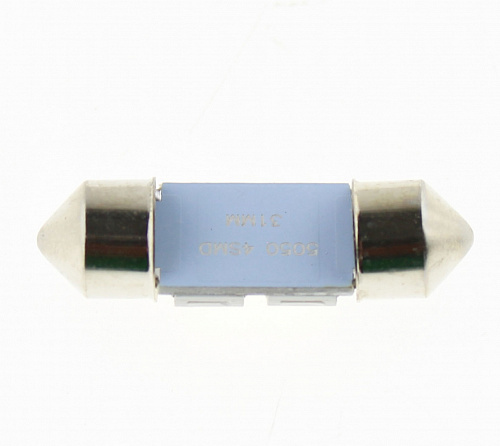 Светодиодная лампа C5W (T11x31) 12V 5050 4 SMD LED White Lumen