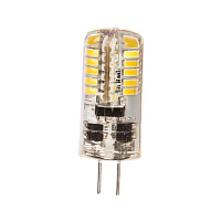 Лампа низковольтна Feron LB-422 G4 3W 12V 6400K (12В, аналог 25Вт, 230лм, холодный белый)
