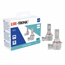 Светодиодная лампа HB3 LITE-TRONIC CRYSTAL LED 6500K 12/24V HB3CSLEDX2 2шт 