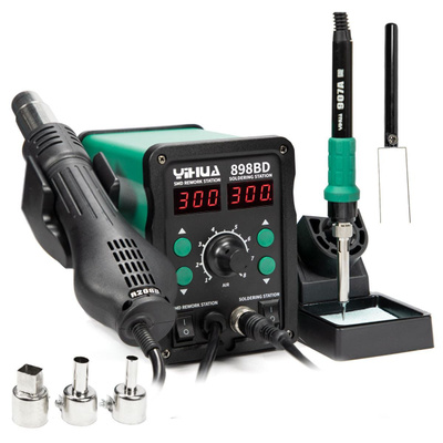 Паяльная станция с феном  и паяльником Yihua YH898BD