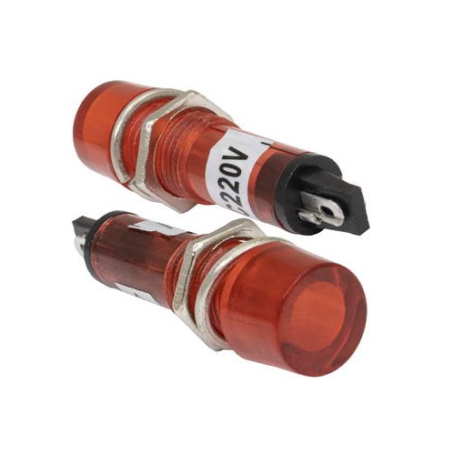 Лампа неоновая N-804-R 220В