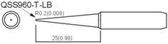 Жало для паяльника QSS960-T-LB