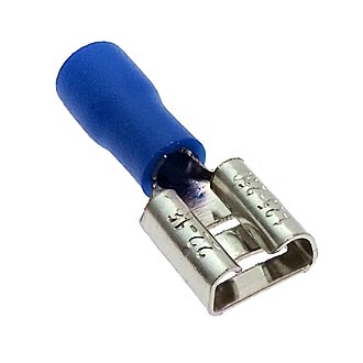 Клемма ножевая изолированная TAI-1.25F (0,5-1,5 mm2) Blue (100 шт)