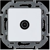 Розетка Legrand Inspiria с/у TV "звезда" алюминий