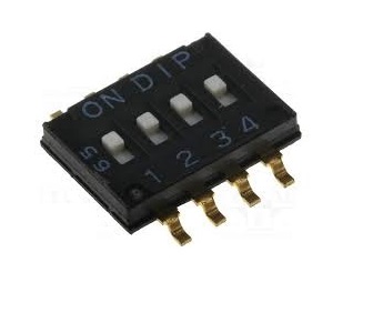 Переключатель DIP miniSWD-04 (1.27 mm)