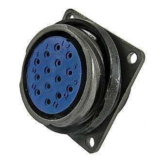 FQ30-14ZK розетка на корпус, Разъем