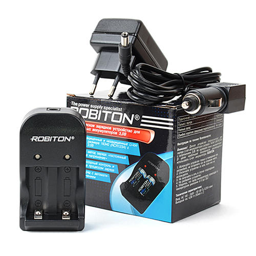 Зарядное устройство Robiton SmartRCR123