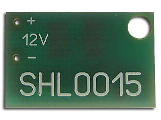 SHL0015R-0.8 (12В,красный, сборка 4 шт, 0.8 сек.)