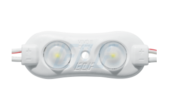 Модуль светодиодный ELF VIVO II, 2SMD диодов 2835, с линзой, 160гр.,12В, IP65, белый