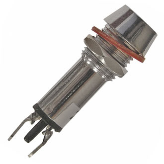 Светодиод в корпусе L-615-R 220V Red 8мм