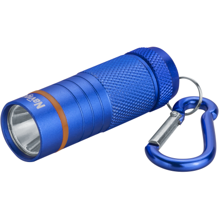 Светодиодный фонарь-брелок Navigator NPT-KC08-S-4LR44 алюм.1LED(1Вт),1 реж, синий