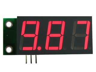 SVH0001R-10 (9,99В, постоянный ток, красный) вольтметр
