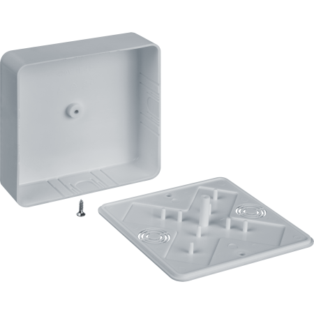 Коробка Navigator NSS-DB-100-100-25-4-WH распаячная открытого монтажа