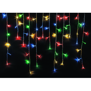 Гирлянда уличная «бахрома» Navigator NGF-D029-01 RGBY 240 4.7*0.6м IP44 BL