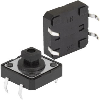 Кнопка тактовая KAN1210-0731B 12x12x7 mm