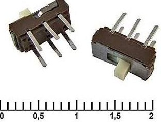 Переключатель движковый MSS-22D18  DPDT