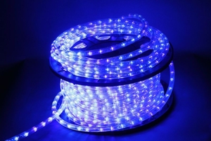 Дюралайт светодиодный Sneha 13-3W-50M-220V-LED-U BL, синий