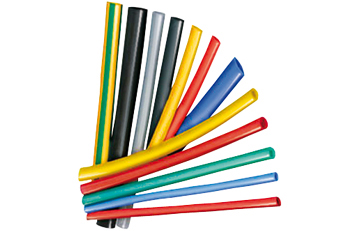 Трубка термоусадочная 6/3мм черная (1 метр)