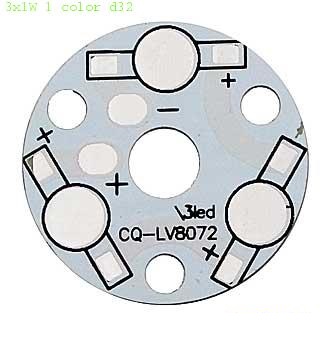 Плата HT-32R3E 3LED Mono