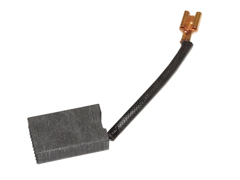 Щетка для электродвигателя 6x12x20 провод, клемма для Интерскол П-45 (2шт)