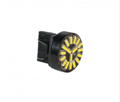 Светодиодная лампа W21/5W (T202) 12V 4014 18 SMD LED White 