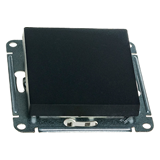 Выключатель AtlasDesign c/у 1-кл IP20 10А механизм ATN001011 КАРБОН