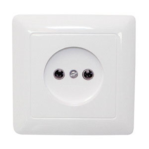 Розетка 1-ая с/у без з/к Schneider Electric ХИТ 250V 16A белый