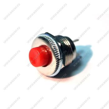 Переключатель кнопочный PSW-3-R off-(on) красный