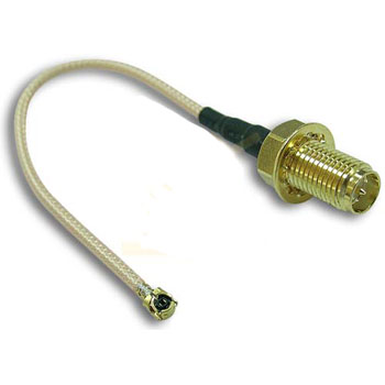 UFL-F/RPSMA-F JF1R6-CR3-41 переходник гибкий, Разъём высокочастотный