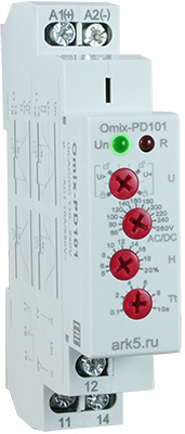 Реле контроля однофазного напряжения Omix-PD101-AD220