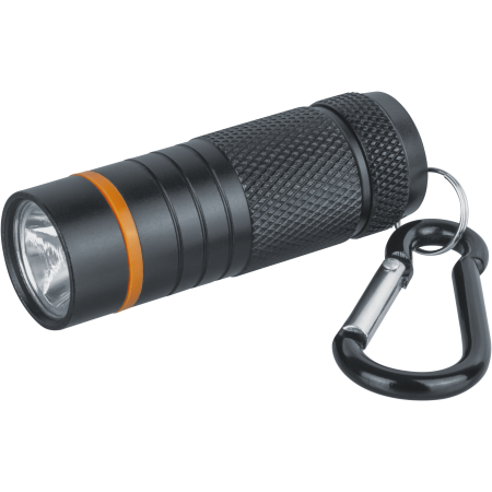 Светодиодный фонарь-брелок Navigator NPT-KC08-BL-4LR44 алюм.1LED(1Вт),1 реж,черный