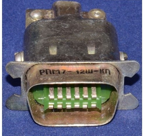 РПМ7-12Ш-КП, Разъем