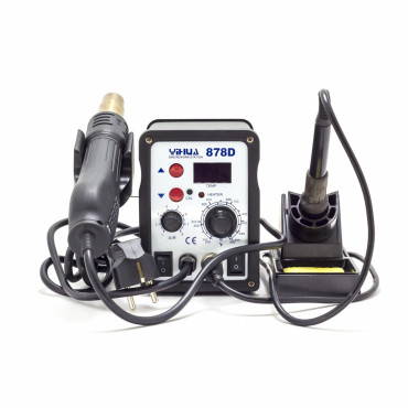 Паяльная станция с феном и паяльником Yihua YH878D