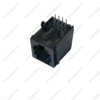 TJ4-8P8C (RJ45) гнездо на плату 