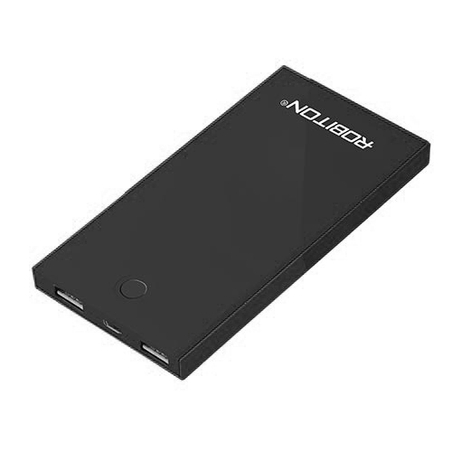 Универсальный внешний аккумулятор Robiton Power Bank LP8.6-K Soft Touch (8600мА) USB (черный)