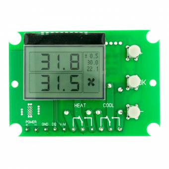 STL0052 (-55...+125C, LCD дисплей) термостат  