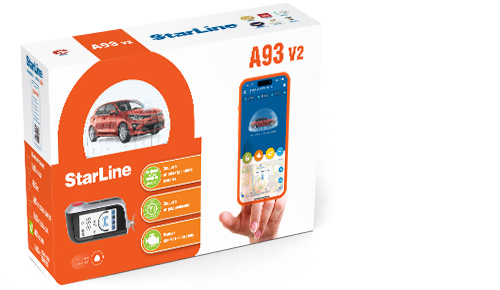 Автосигнализации StarLine A93 2CAN+2LIN LTE ECO