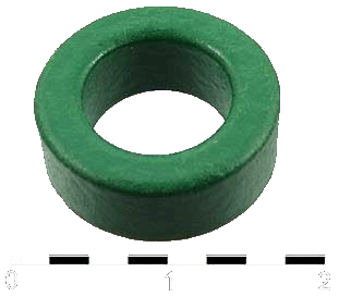 Сердечник ферритовый кольцевой R16х10х4.5 PC40 painted