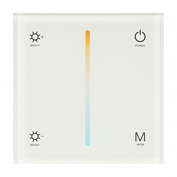 Панель SMART-P6-DIM-G-IN White (12-24V, 4x3A, Sens, 2.4G)