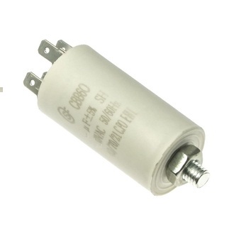 CBB60-E   6.0мкФ*450В(пусков.) КЛЕММЫ+БОЛТ, Конденсатор