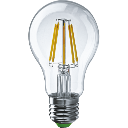 Декоративная лампа "груша" Filament Navigator NLL-F-A60-8-230-4K-E27 (8Вт, 840Лм, 4000К)