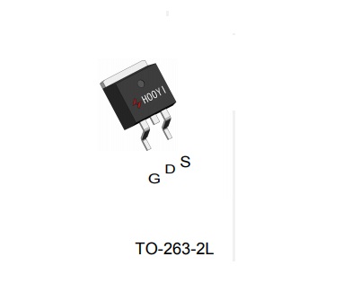 HY1707B, Транзистор MOSFET