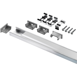 Профиль накладной с экраном Navigator NPR-01-SET (2000х15,7х6) комплект