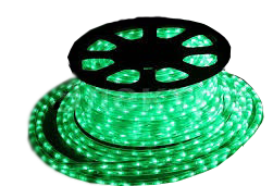 Дюралайт светодиодный Sneha 13-3W-50M-220V-LED-U GN, зеленый