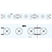 Плата 240x30-9XP CREE (3x3, 724-74)